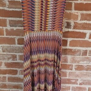 Felicity & Coco Multicolor Striped Strapless